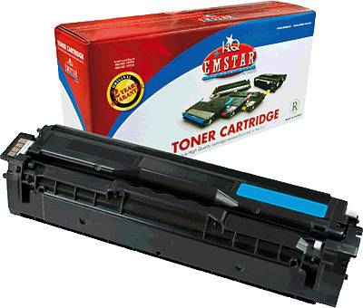 EMSTAR Toner ersetzt Samsung CLT-C504S Kompatibel Cyan 1800 Seiten S618 S618