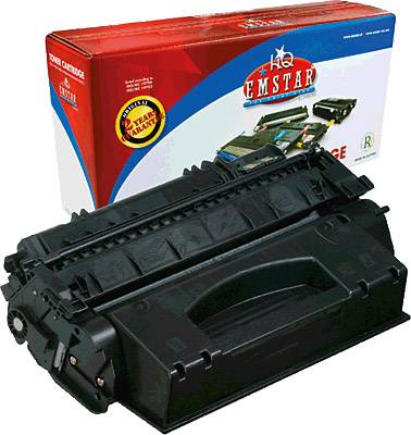 EMSTAR Toner ersetzt HP 53X, Q7553X Kompatibel Schwarz 7000 Seiten H582 H582