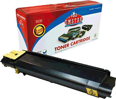 EMSTAR Toner ersetzt Kyocera TK-590Y Kompatibel Gelb 10000 Seiten K605 K605