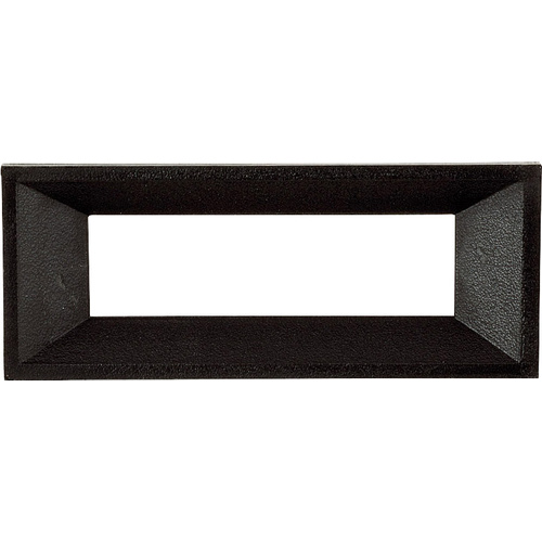 Cadre avant Strapubox AR 4 A noir Adapté pour (écran): écran LCD à 4 caractères plastique