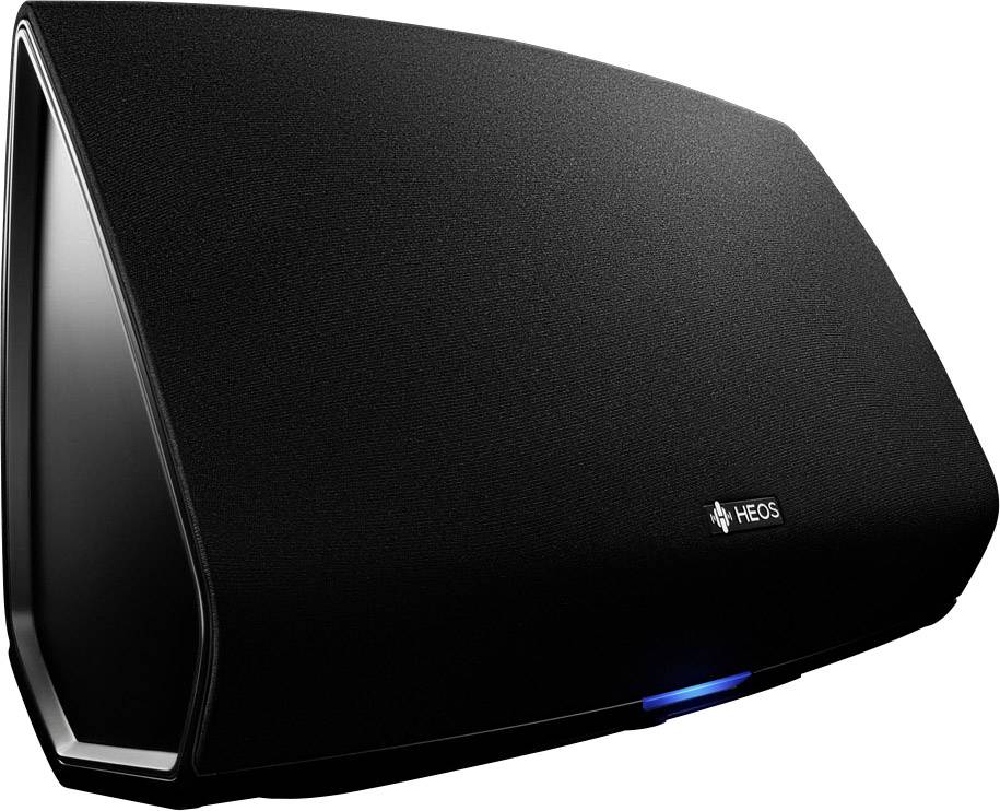 Denon Heos 5 HS2 Multiroom Lautsprecher Internetradio, Bluetooth®, USB, DLNA, WLAN, AUX, LAN High-Resolution Audio Schwarz