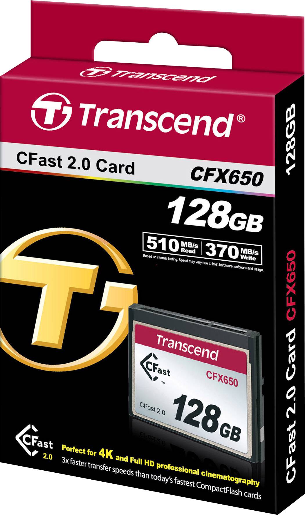 Transcend CFX650 CFast-Karte 128 GB