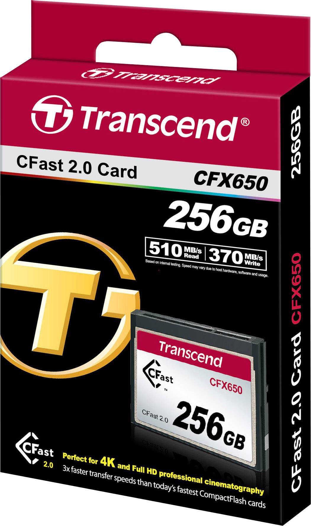 Transcend CFX650 CFast-Karte 256GB