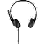 Hama HS-P150 Computer Over Ear Headset kabelgebunden Stereo Schwarz Lautstärkeregelung