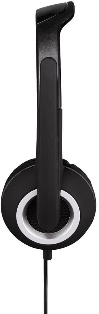 hama 00053982 PC-Office-Headset "HS-P150", Stereo, Schwarz