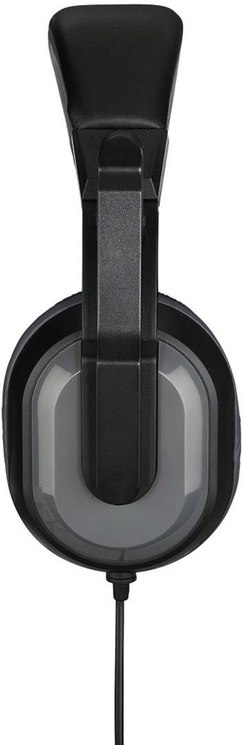 Hama OFFBEAT PC-Headset 3.5 mm Klinke schnurgebunden, Stereo Over Ear Schwarz