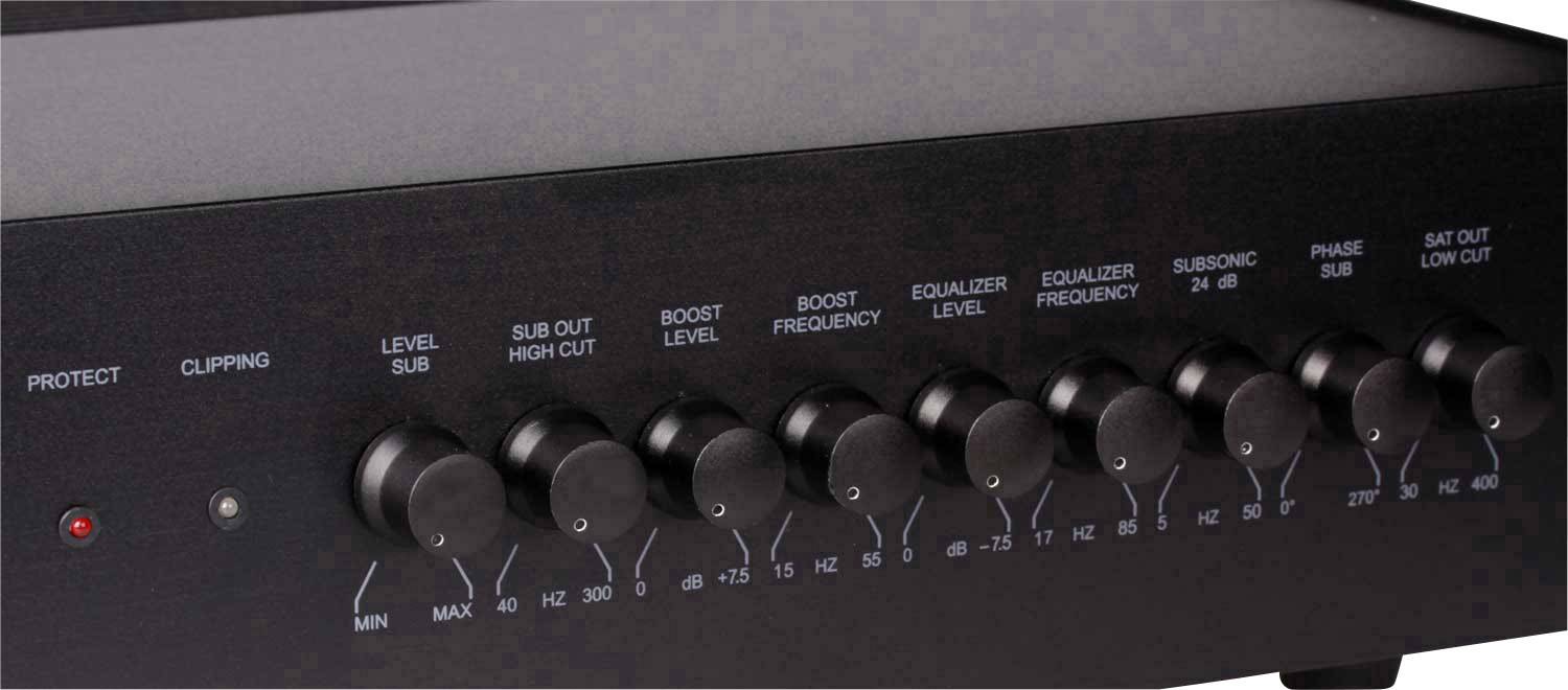 Reckhorn A-409 Mono-Verstärker 1 x 400 W Schwarz