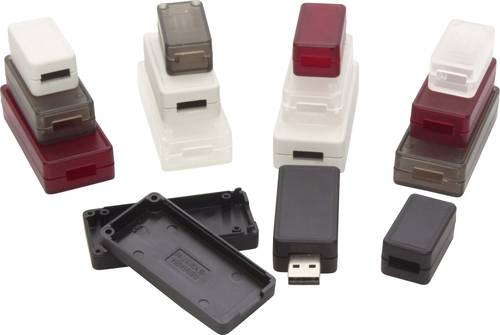 Hammond Electronics 1551USB1TSK USB-Gehäuse ABS Transparent (diffus) 1St.