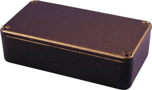 Hammond Electronics 1590WBXBK Universal-Gehäuse 254 x 70 x 49.5 Aluminium Schwarz (RAL 9005) 1 St.