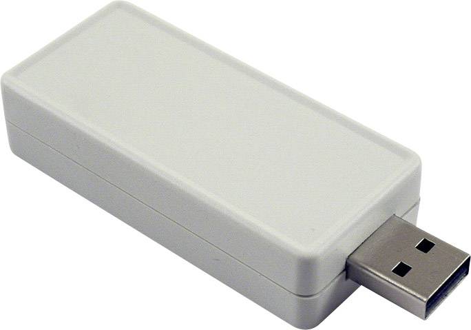 Hammond Electronics 1551USB2CLR USB-Gehäuse 50 x 25 x 15.5 ABS Transparent, Klar 1St.
