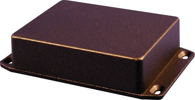 Hammond Electronics 1590BXFLBK Universal-Gehäuse 254 x 70 x 49.5 Aluminium Schwarz (RAL 9005) 1 St.