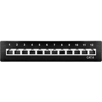 Renkforce 12 Port Netzwerk-Patchbox CAT 6 1 HE Bestückt Renkforce 12 Port Netzwerk-Patchbox CAT 6 1 HE Bestückt