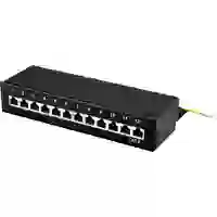 Renkforce 12 Port Netzwerk-Patchbox CAT 6 1 HE Bestückt Renkforce 12 Port Netzwerk-Patchbox CAT 6 1 HE Bestückt