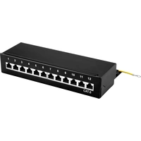 Renkforce 12 Port Netzwerk-Patchbox CAT 6 1 HE Bestückt Renkforce 12 Port Netzwerk-Patchbox CAT 6 1 HE Bestückt