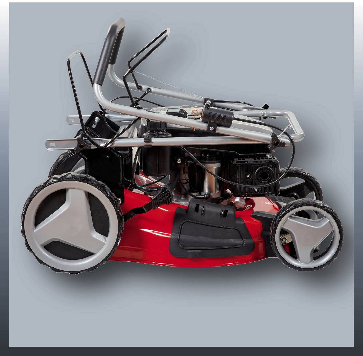 Einhell GC-PM 51/2 S HW-E Benzin Rasenmäher Mulchfunktion, Seitenauswurf 2.7kW Schnittbreite (max.) 510mm