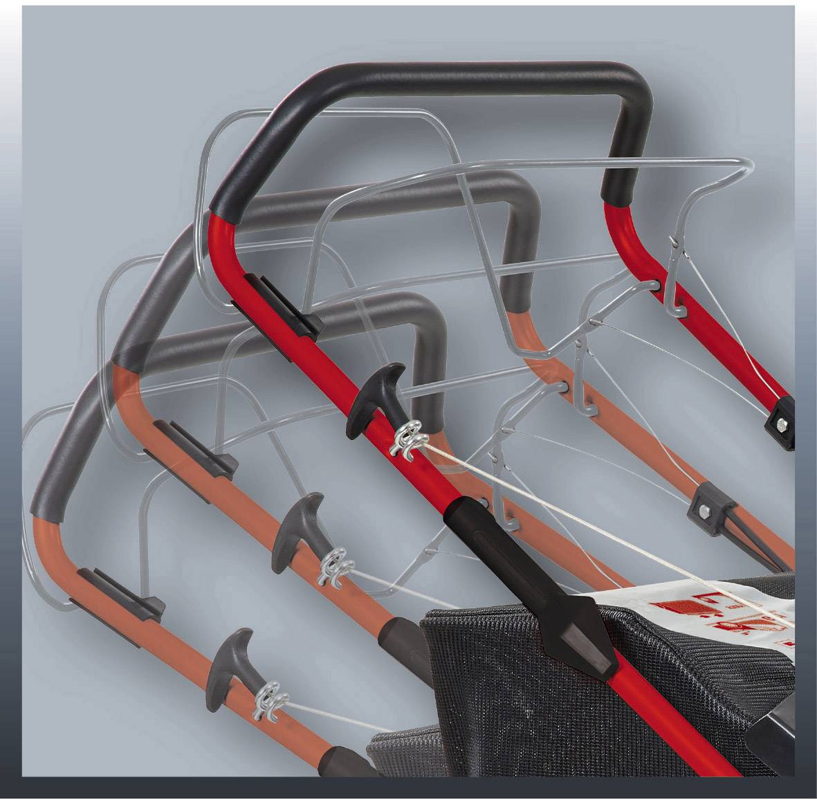 Einhell GE-PM 53 S HW B&S Benzin Rasenmäher Mulchfunktion, Seitenauswurf, Wasseranschluss 2.3kW Schnittbreite (max.) 530mm