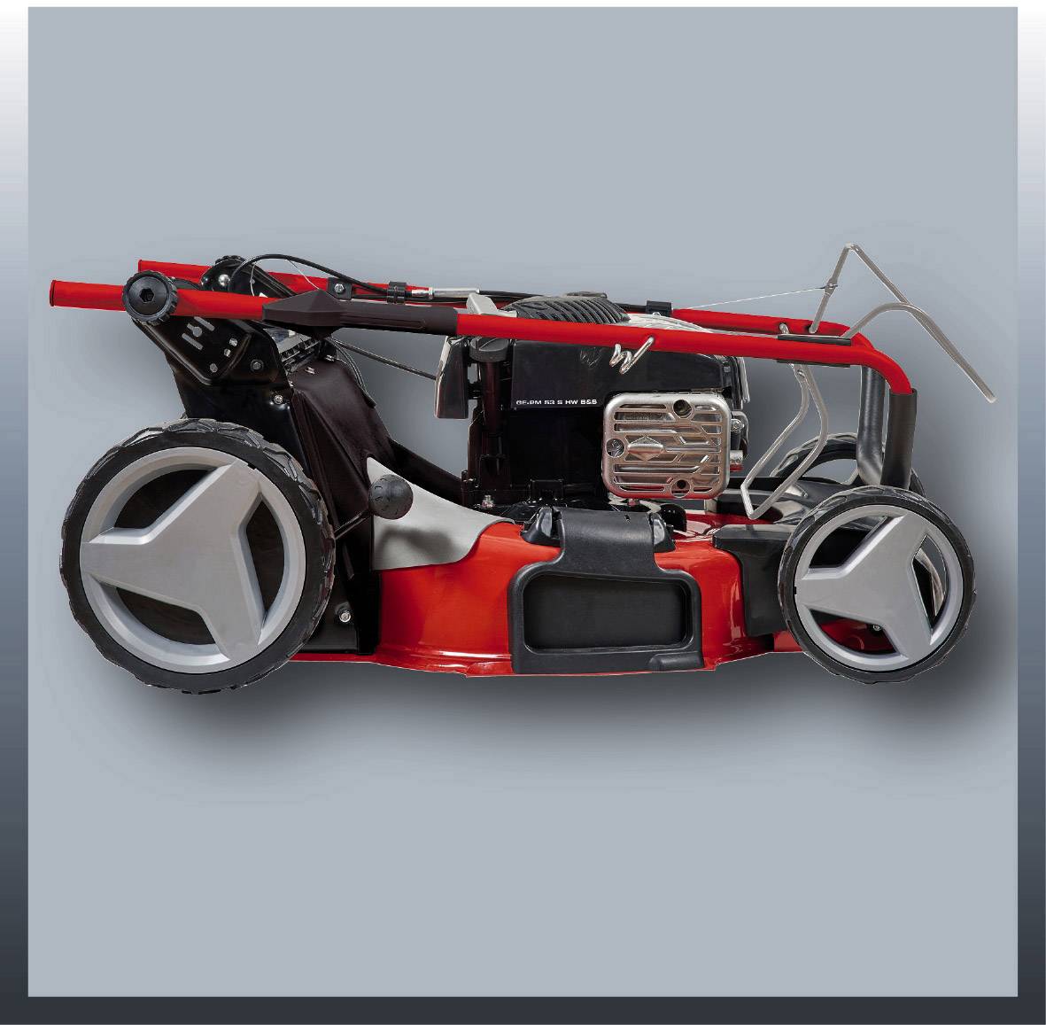 Einhell GE-PM 53 S HW B&S Benzin Rasenmäher Mulchfunktion, Seitenauswurf, Wasseranschluss 2.3kW Schnittbreite (max.) 530mm