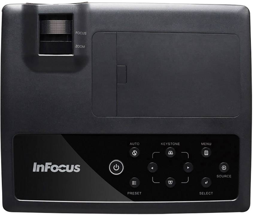 InFocus Beamer IN1118HD DLP Helligkeit: 2400lm 1920 x 1080 HDTV 5000 : 1 Schwarz