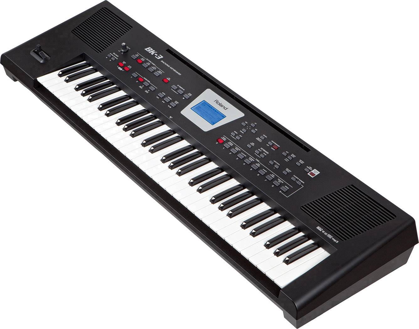 Roland BK-3BK Keyboard Schwarz inkl. Netzteil