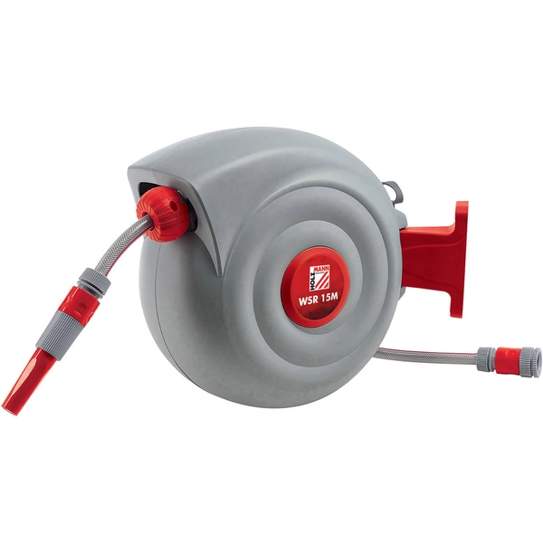 Holzmann Maschinen WSR15M 15m 1/2 Zoll 1 St. Grau, Rot Gartenschlauchaufroller Holzmann Maschinen WSR15M 15m 1/2 Zoll 1 St. Grau, Rot Gartenschlauchaufroller