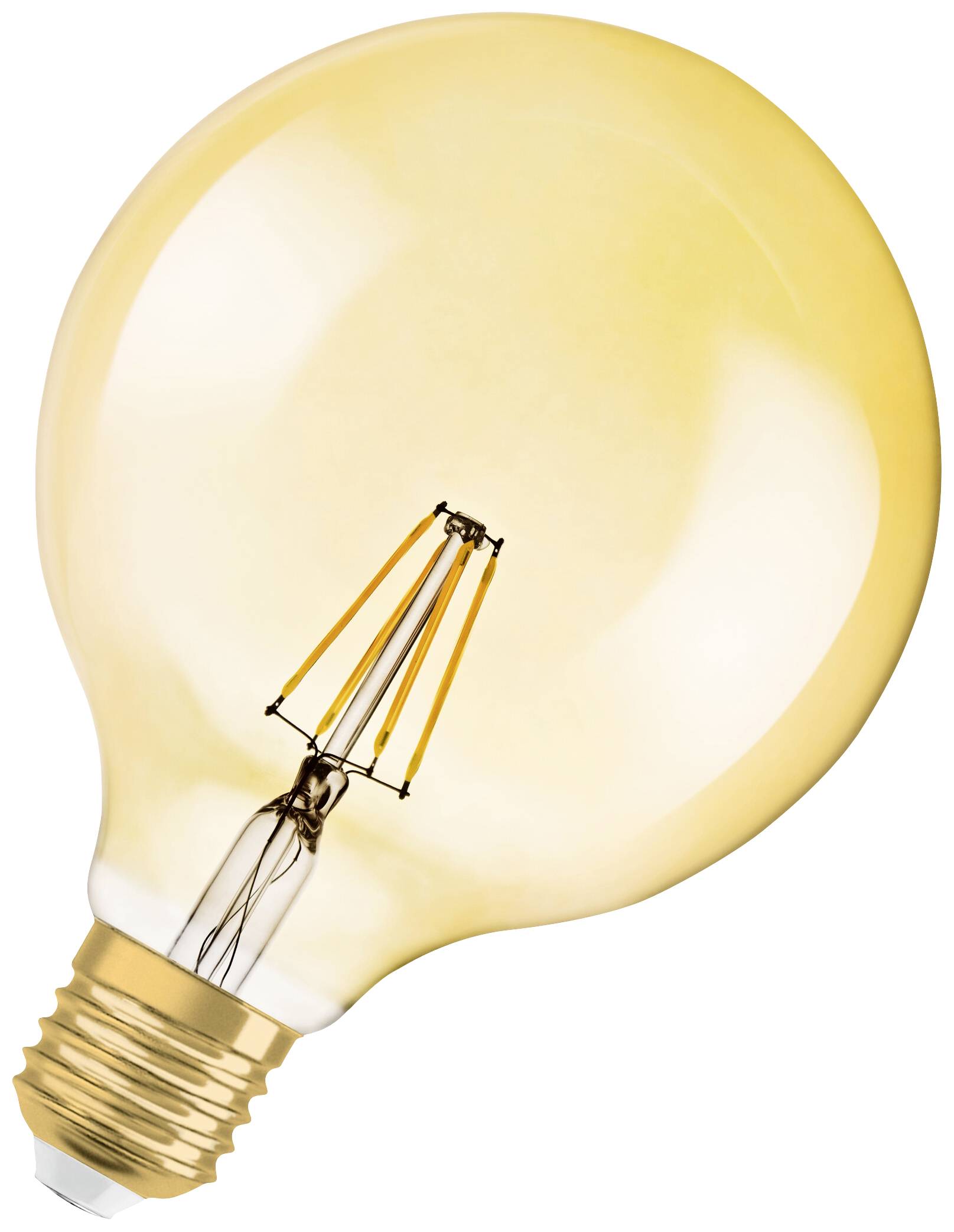 OSRAM 4052899962071 LED EEK F (A - G) E27 Globeform 4 W = 35 W Warmweiß (Ø x L) 124 mm x 168 mm Filament 1 St.