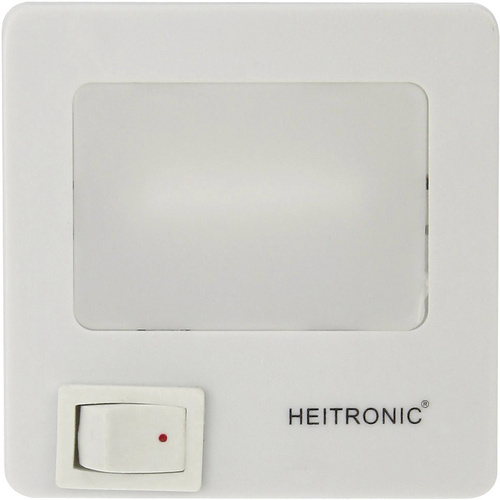 Veilleuse LED Heitronic 47202 carré 1.5 W N/A blanc
