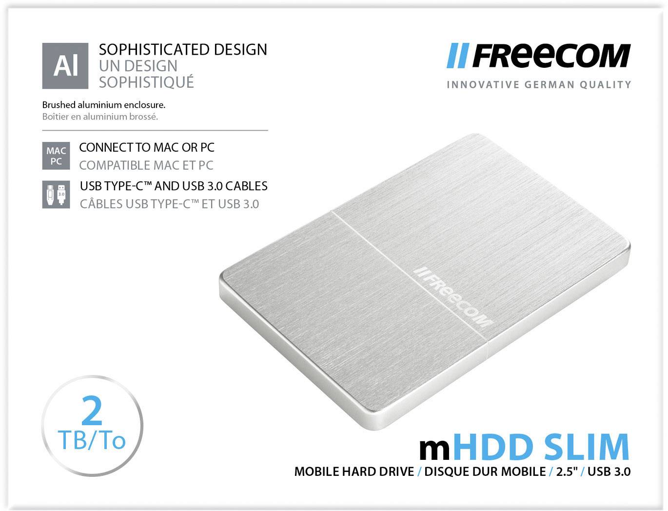 FREECOM MOBILE DRIVE MHDD SLIM 2TB SI