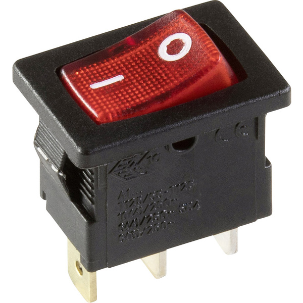 interBär 3631-813.22 Interrupteur à bascule 3631-813.22 250 V/AC 10 A 1 x Off/On à accrochage 1 pc(s)