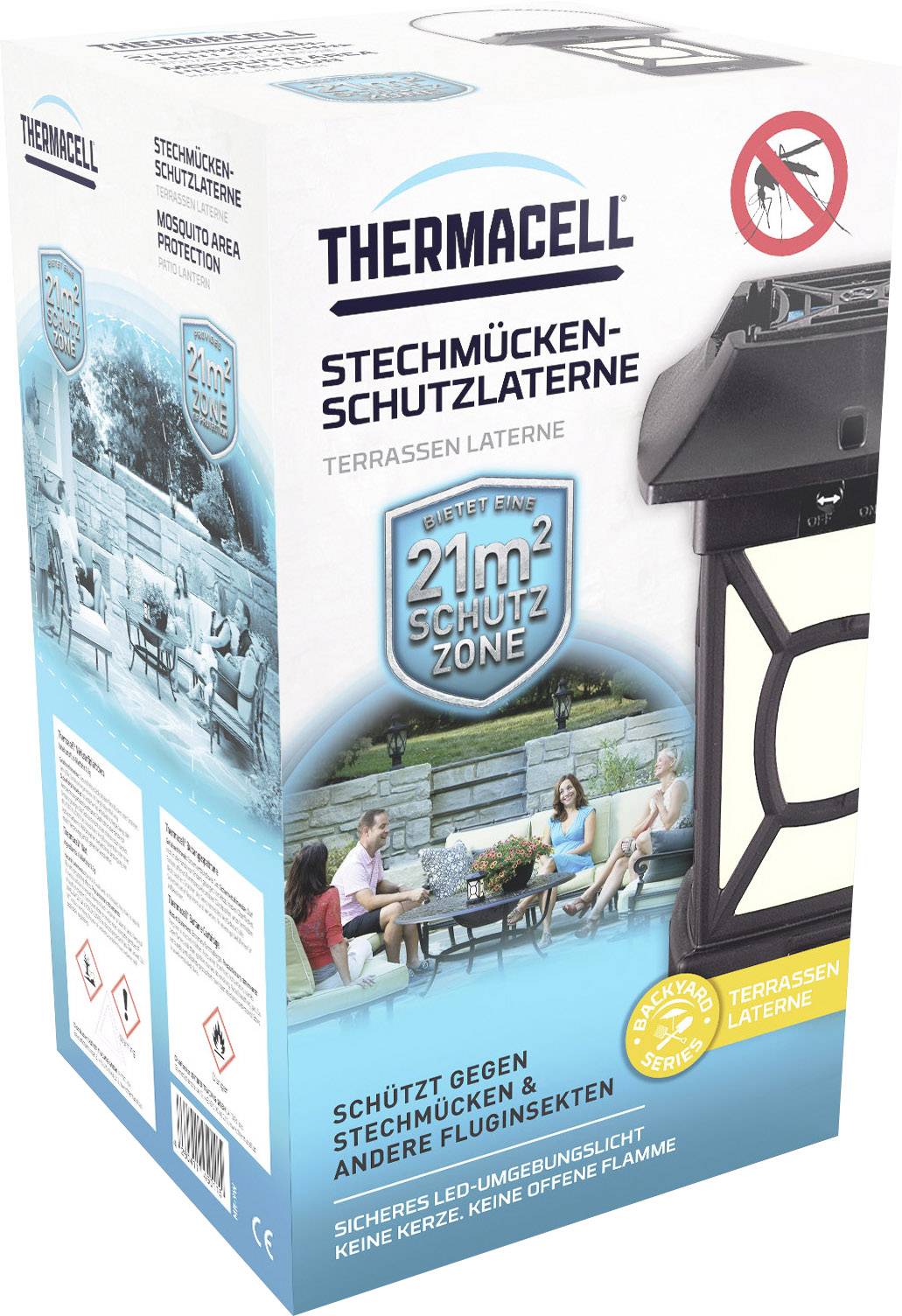 ThermaCell  MR-9W Insektenvertreiber  (B x H x T) 125 x 188 x 125 mm Schwarz 1 St.