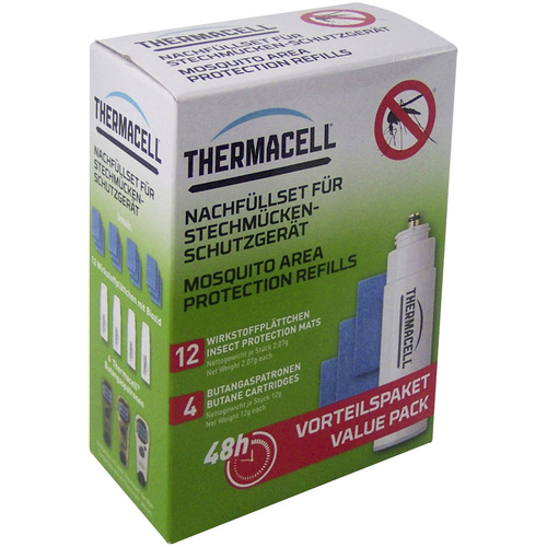ThermaCell R4 R-4 Nachfüllset Passend für Marke ThermaCell MR-WJ, MR-TJ, MR-GJ, MR-CL, MR-CLC, MR-9L, MR-9W, MR-KA, MR-D203