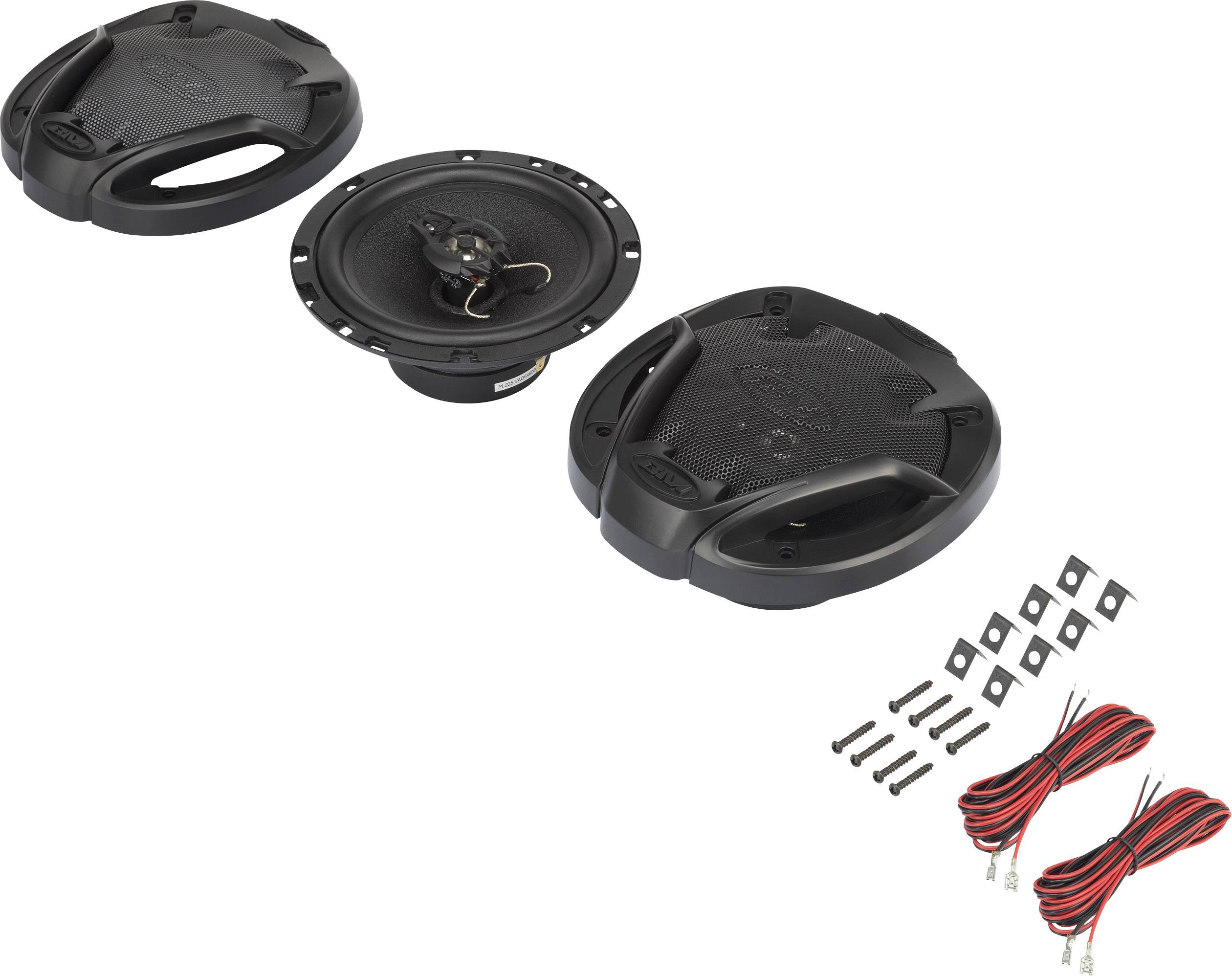 Boschmann XJ1-G646T3 3-Wege Einbau-Lautsprecher 350W Inhalt: 1 Paar