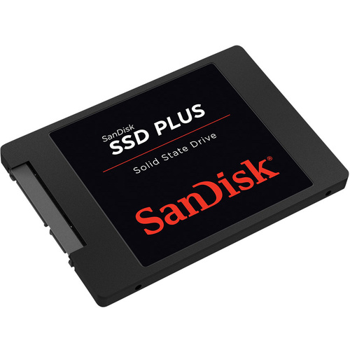SanDisk SSD PLUS 120 GB SSD interne 6.35 cm (2.5") SATA 6 Gb/s au détail SDSSDA-120G-G27