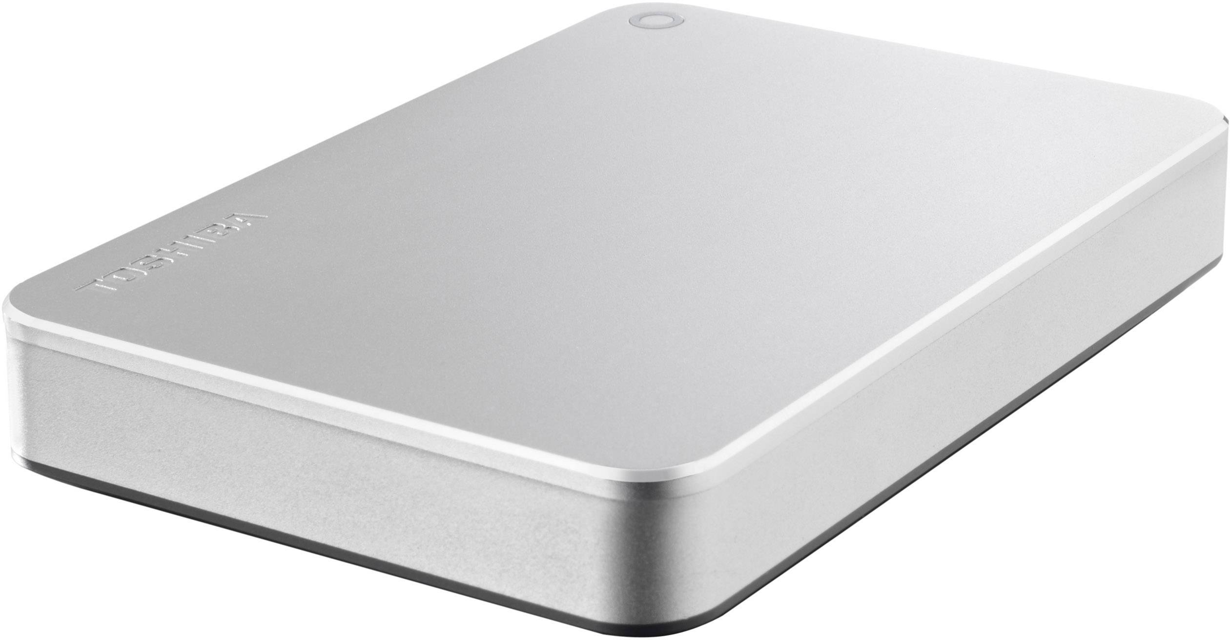 Toshiba Canvio Premium für Mac 3 TB Externe Festplatte 6.35 cm (2.5 Zoll) USB 3.2 Gen 1 (USB 3.0) Silber HDTW130ECMCA