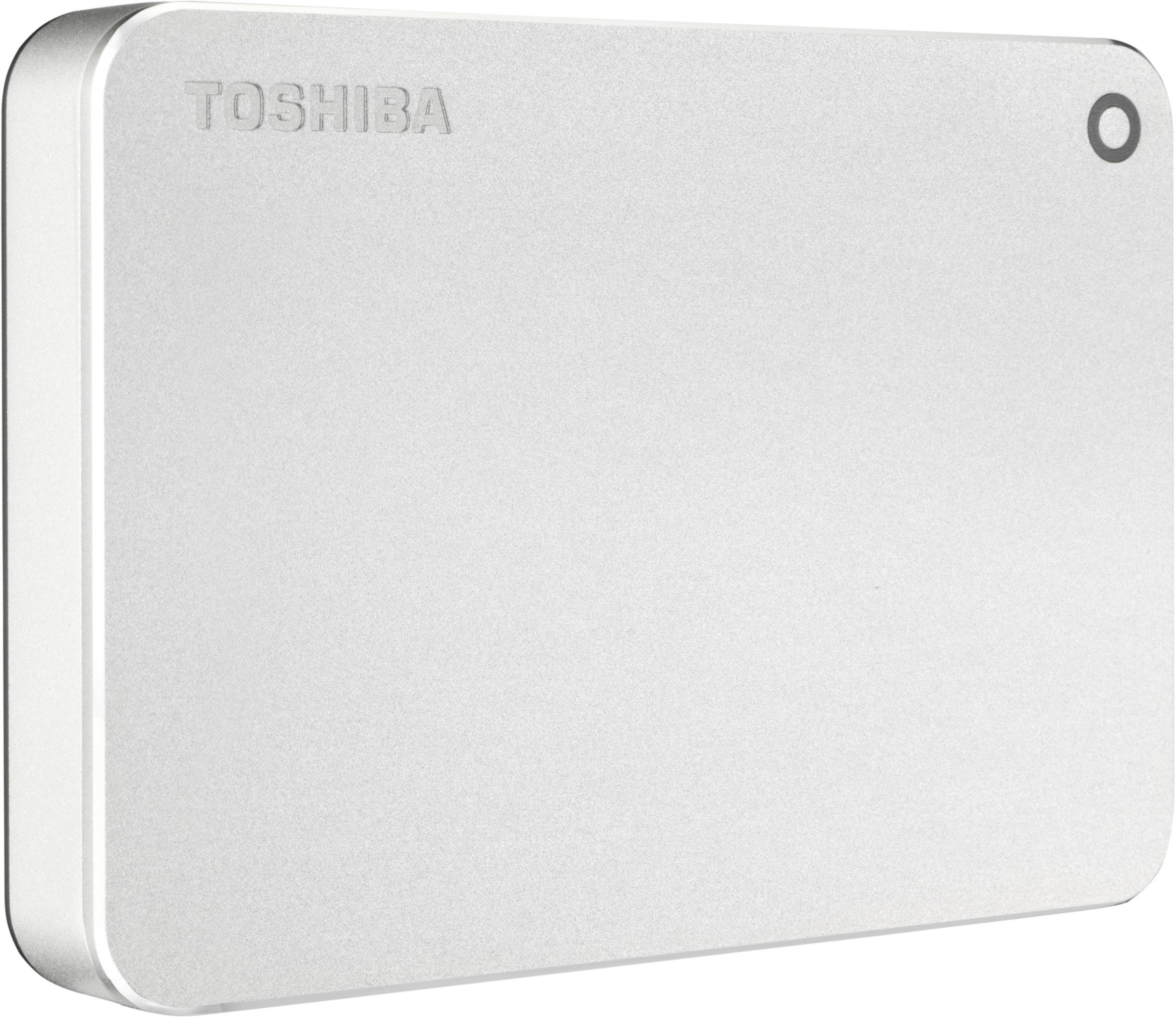 Toshiba Canvio Premium für Mac 3 TB Externe Festplatte 6.35 cm (2.5 Zoll) USB 3.2 Gen 1 (USB 3.0) Silber HDTW130ECMCA