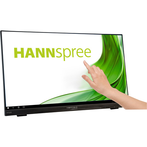 Hannspree HT225HPB Touchscreen-Monitor EEK: E (A - G) 54.6cm (21.5 Zoll) 1920 x 1080 Pixel 16:9 7 ms HDMI®, VGA, DisplayPort