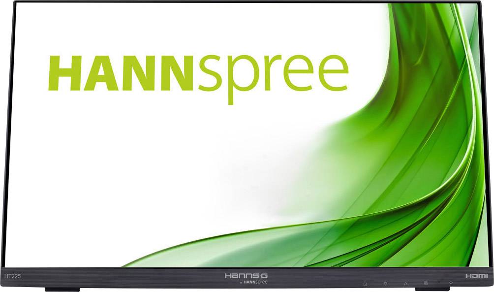 Hannspree HT225HPB Touchscreen-Monitor EEK: E (A - G) 54.6cm (21.5 Zoll) 1920 x 1080 Pixel 16:9 7 ms HDMI®, VGA, DisplayPort