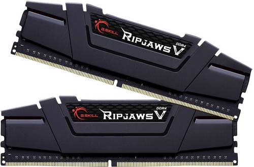 G.Skill PC-Arbeitsspeicher Kit Ripjaws V F4-3200C16D-16GVKB 16GB 2 x 8GB DDR4-RAM 3200MHz CL16-18-18