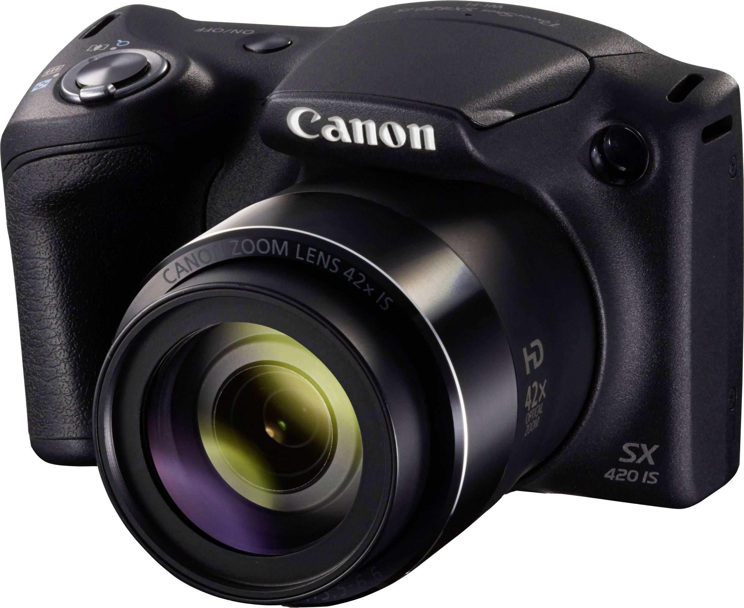 Canon SX420 IS Digitalkamera 20 Megapixel Opt. Zoom: 42 x Schwarz