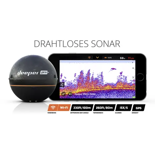 Deeper Smart PRO+ Fischfinder Deeper Smart PRO+ Fischfinder