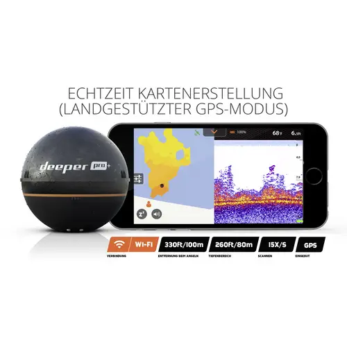 Deeper Smart PRO+ Fischfinder Deeper Smart PRO+ Fischfinder