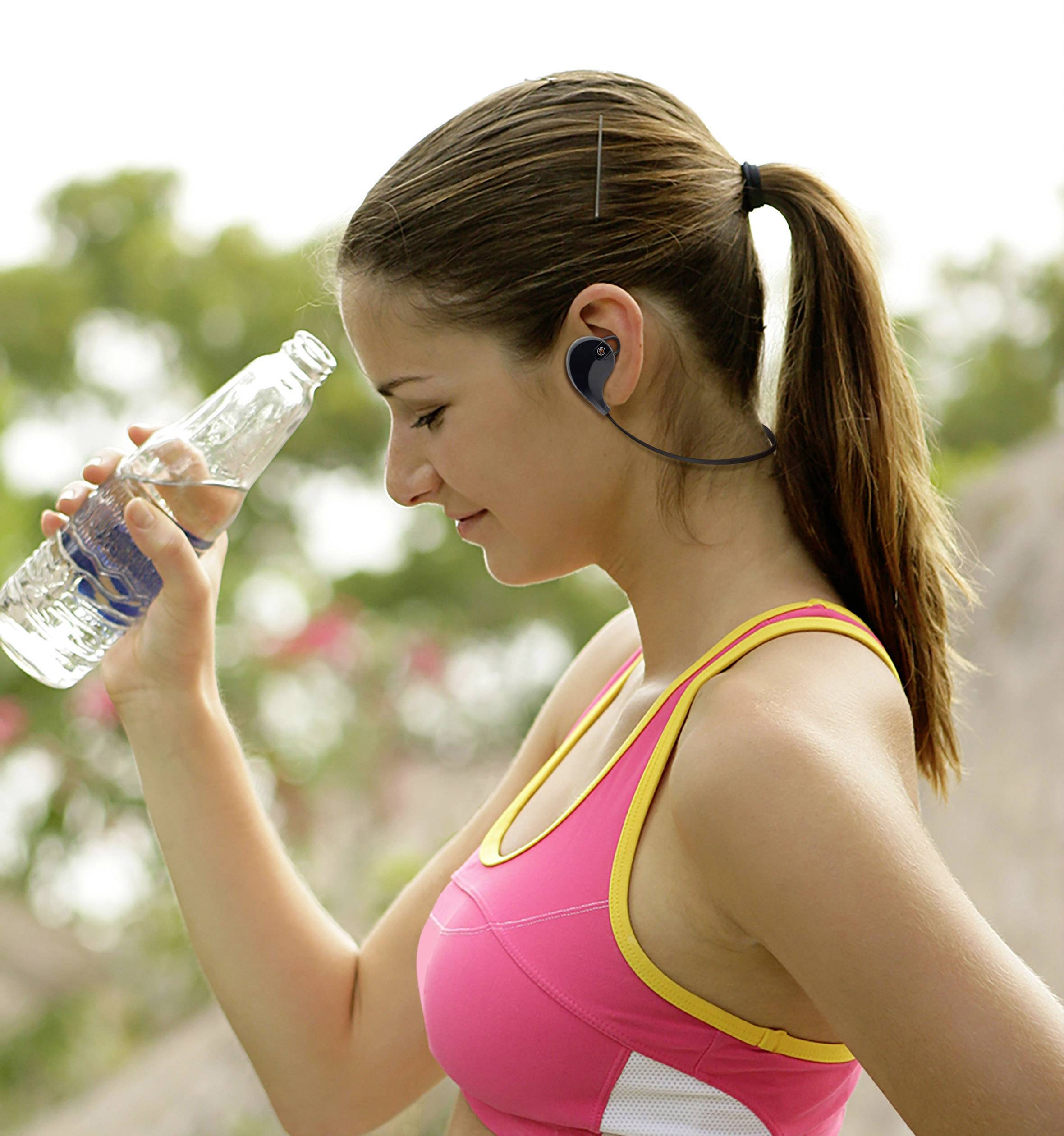 Technaxx Musicman BT-X23 Sport In Ear Kopfhörer Bluetooth® Schwarz Headset