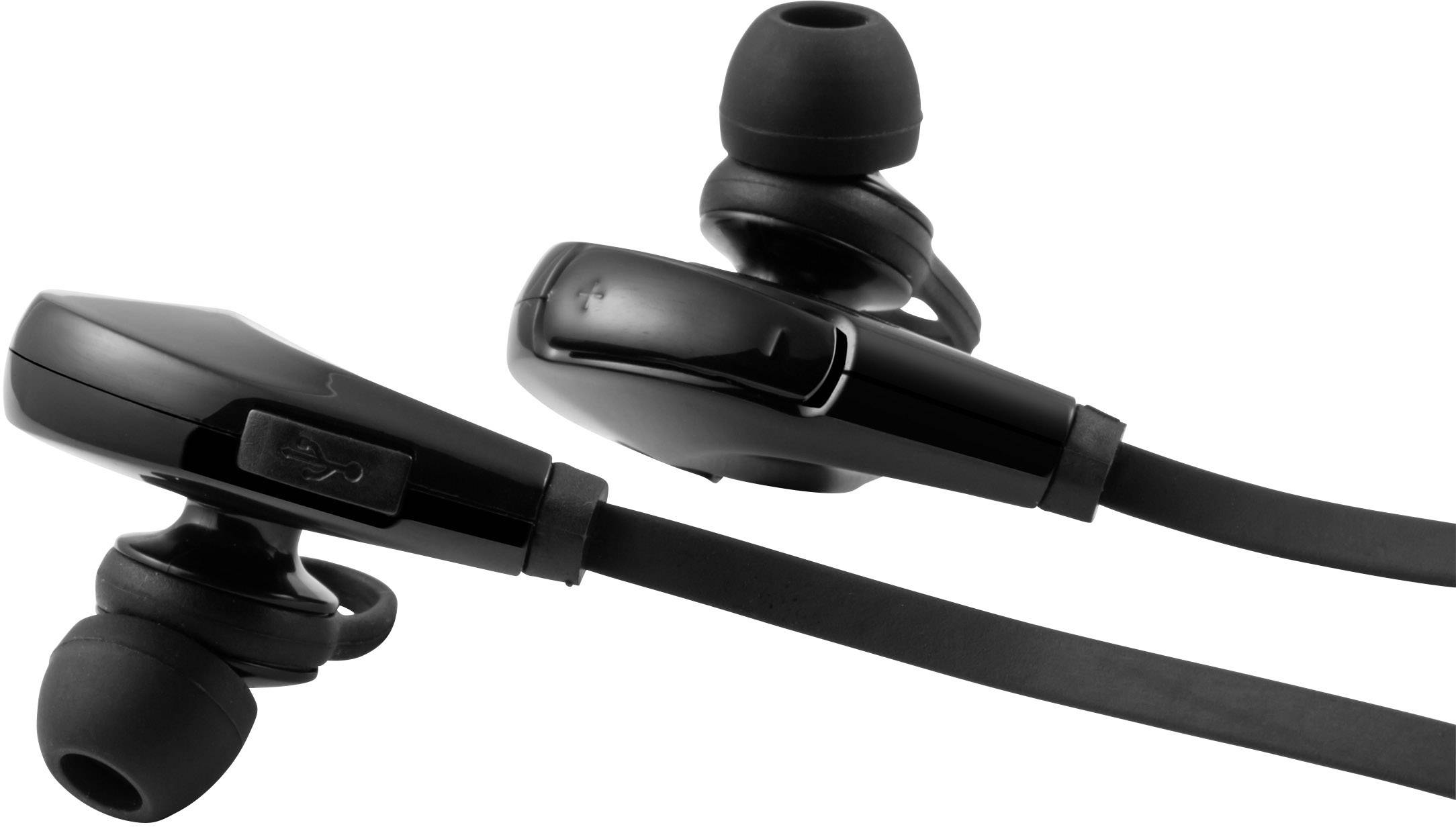 Technaxx Musicman BT-X23 Sport In Ear Kopfhörer Bluetooth® Schwarz Headset