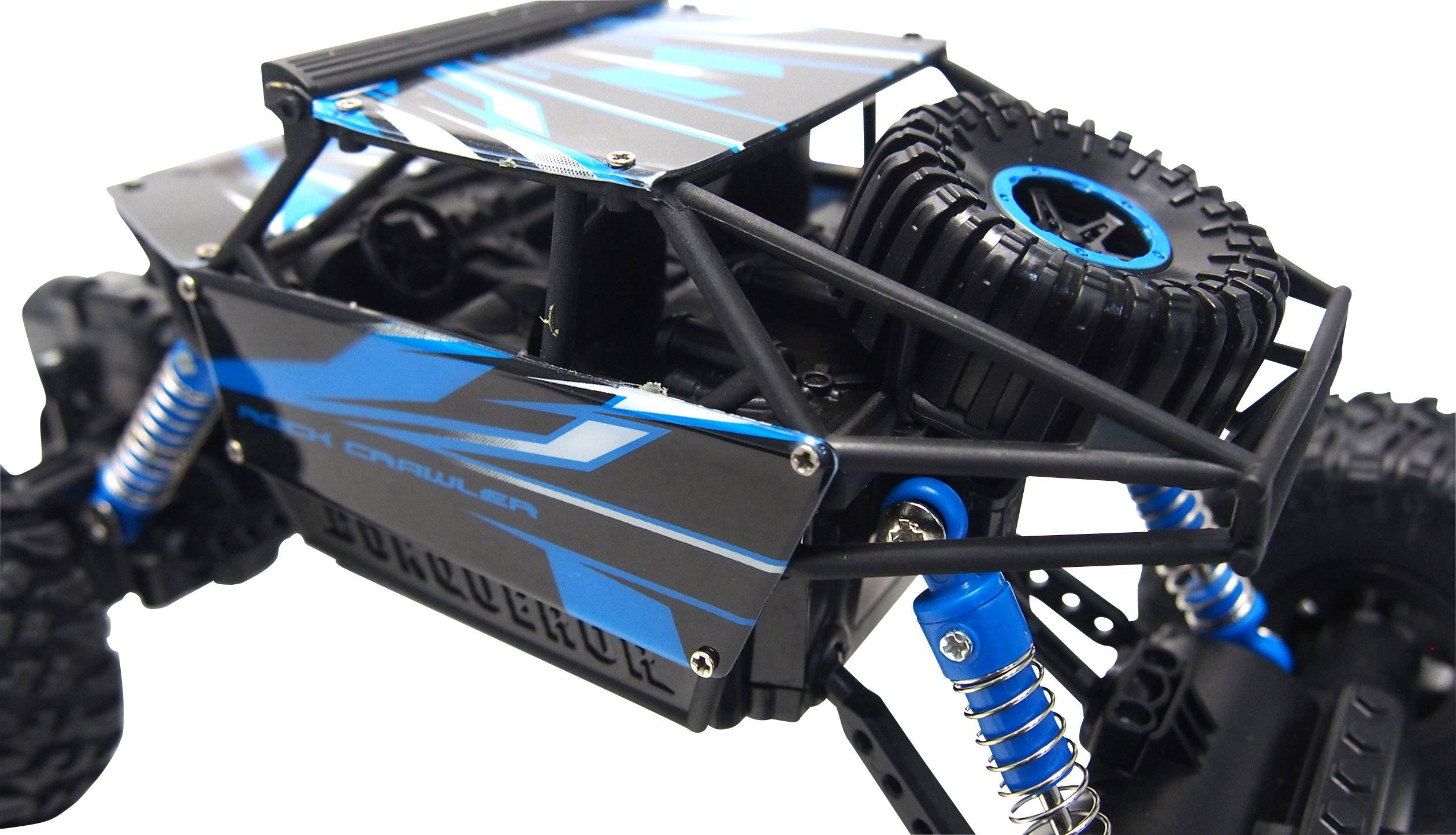 Amewi 22196 Conqueror 1:18 RC Einsteiger Modellauto Elektro Crawler Allradantrieb (4WD)