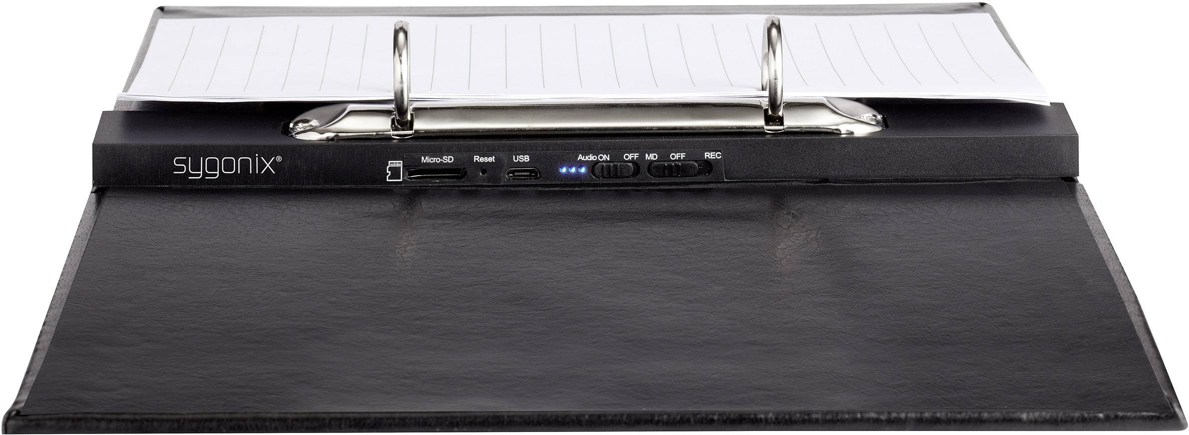 Sygonix Überwachungskamera im Ringbuch 32GB mit Bewegungsmelder 1920 x 1080 Pixel