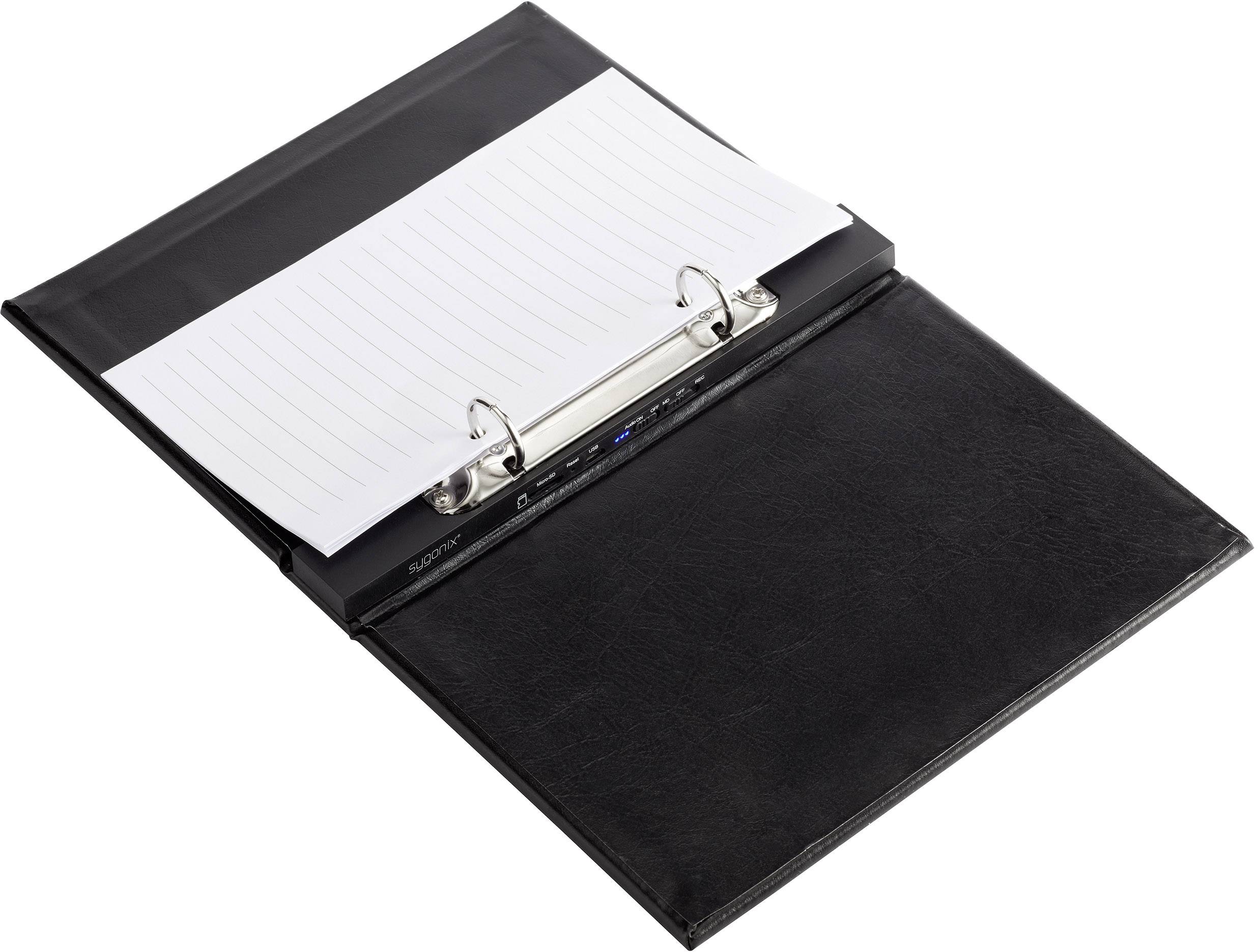 Sygonix Überwachungskamera im Ringbuch 32GB mit Bewegungsmelder 1920 x 1080 Pixel