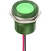 APEM Q22F5ARXXSR24AE LED-Signalleuchte Rot eben 24 V/AC, 24 V/DC 5.7V 800 mcd