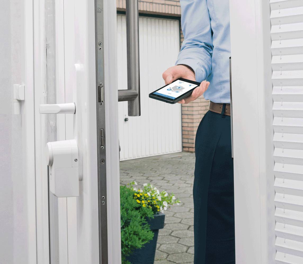 Eqiva 142950A0 Türschlossantrieb IP20 Bluetooth-fähig