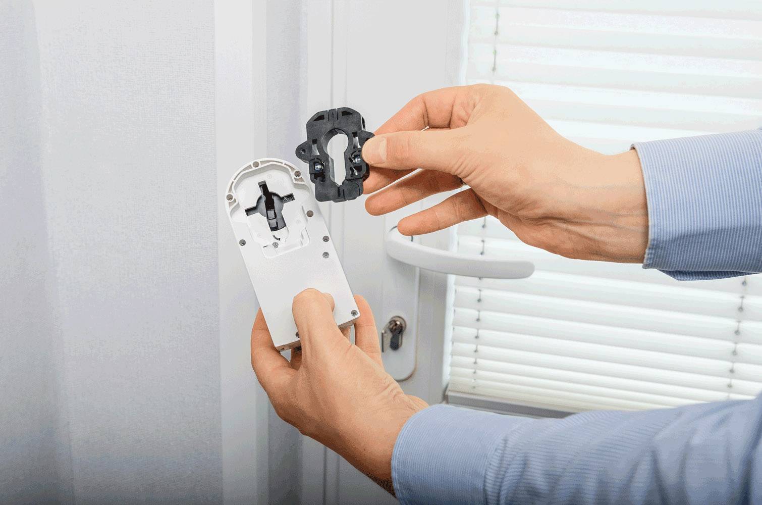 Eqiva 142950A0 Türschlossantrieb IP20 Bluetooth-fähig