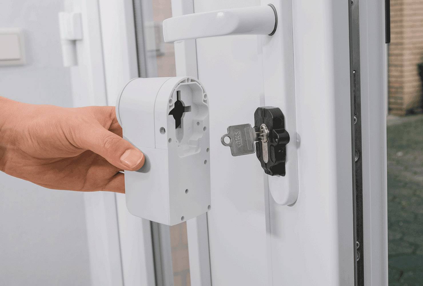 Eqiva 142950A0 Türschlossantrieb IP20 Bluetooth-fähig