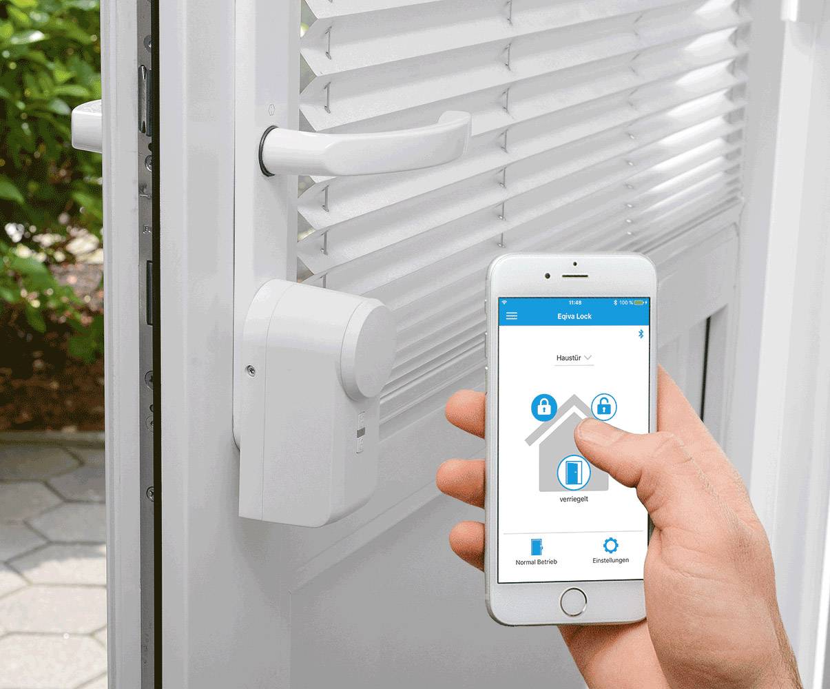 Eqiva 142950A0 Türschlossantrieb IP20 Bluetooth-fähig